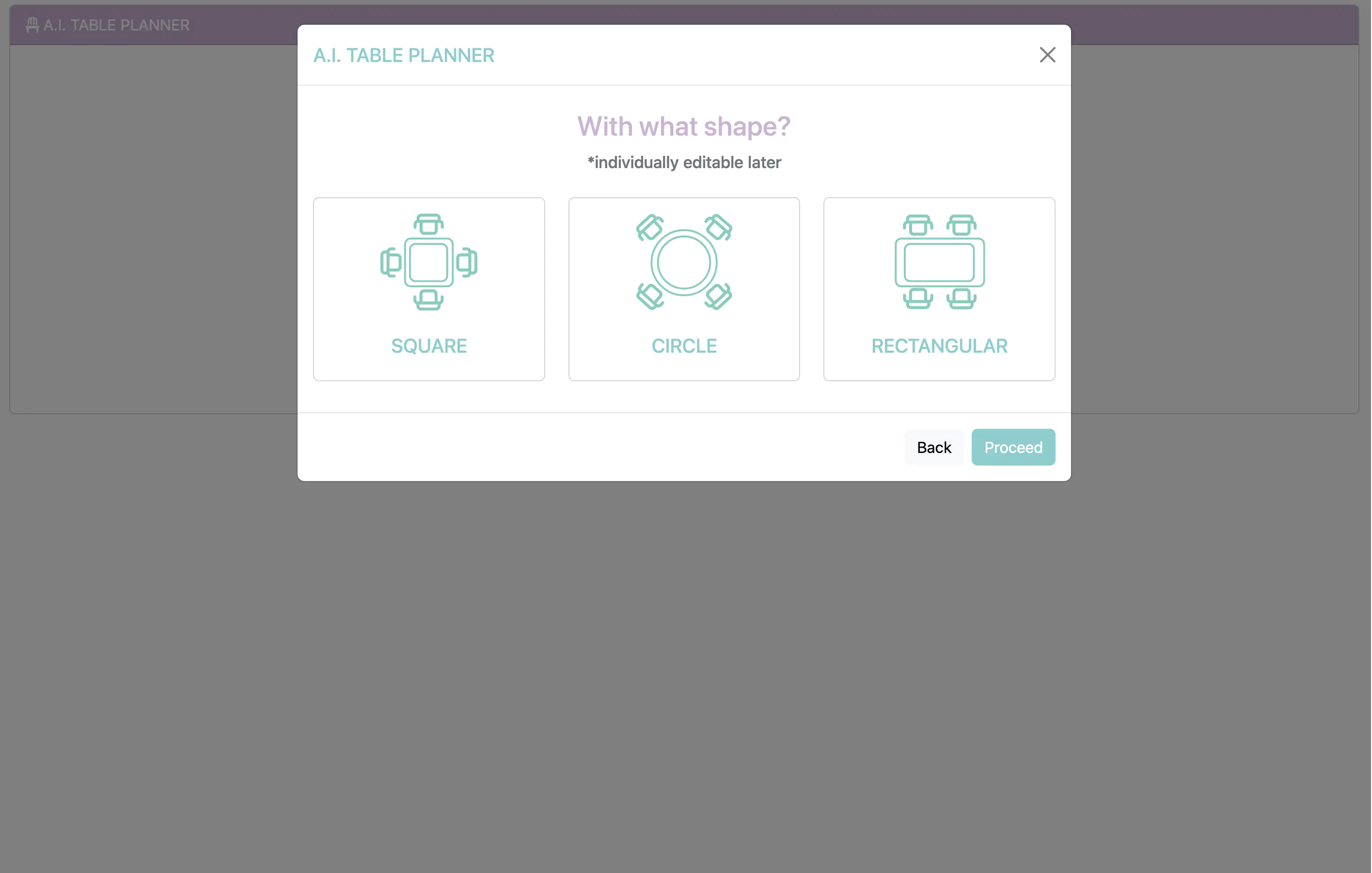 Table plan-Wdding PLanet